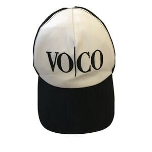 Rockstar Events Black White VOCO Mesh Back Adjustable SnapBack Baseball Cap